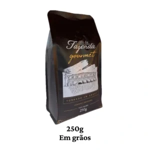 Café Gourmet torrado em grãos para espresso em embalagem econômica
